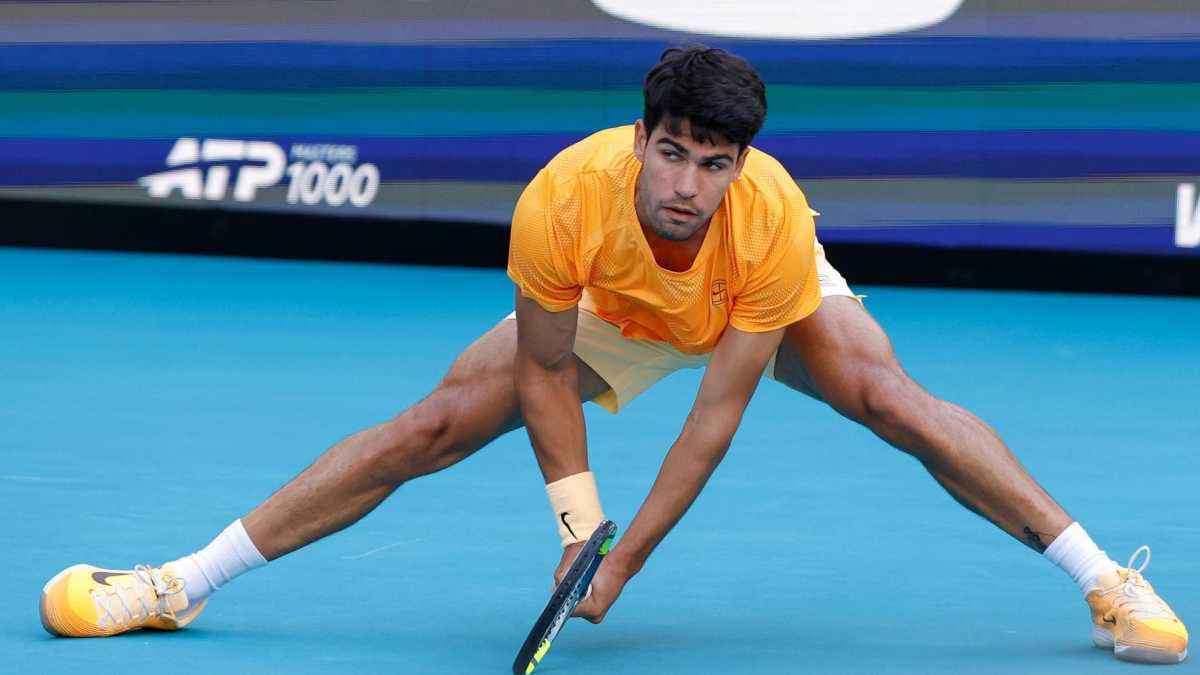 Alcaraz strained in miami loss to korda