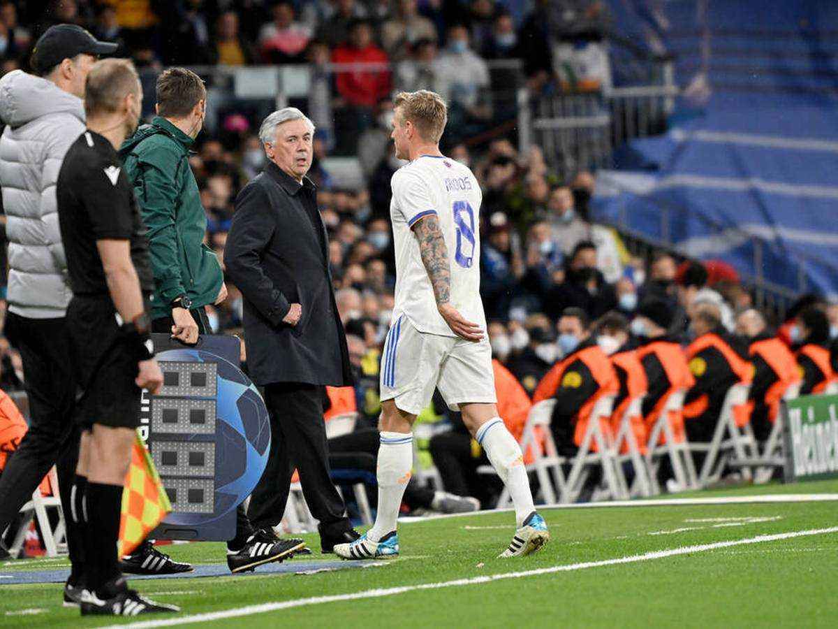 Ancelotti on kroos's substitution frustration: a glimpse inside real madrid