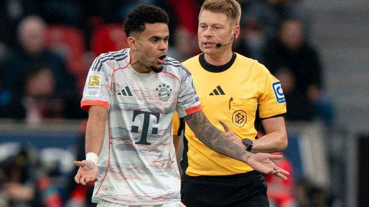 Bayern chaos: dingert admits diaz red card was a mistake