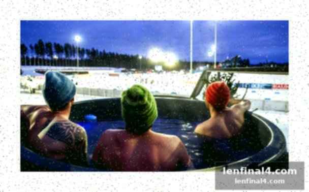 Warm water, cold air: a new biathlon spectacle