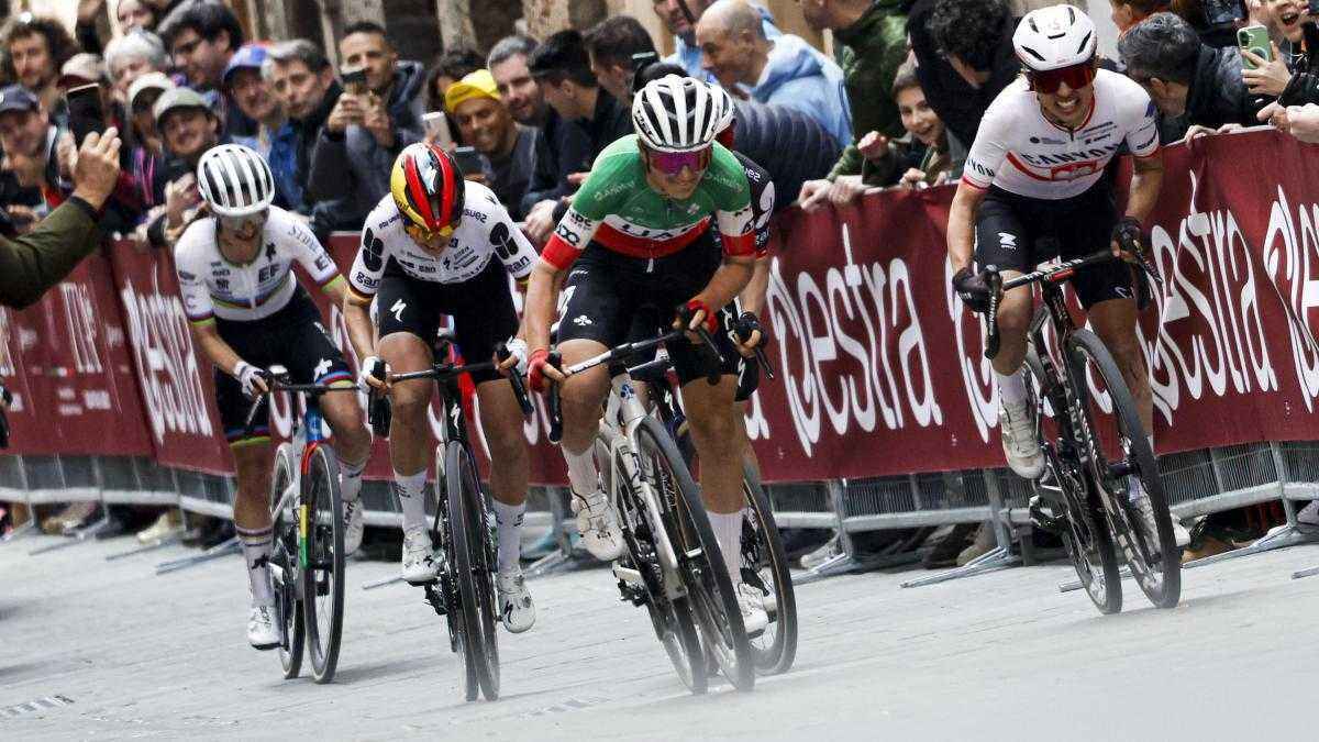 Binda trophy: elite cyclists clash in historic italian race