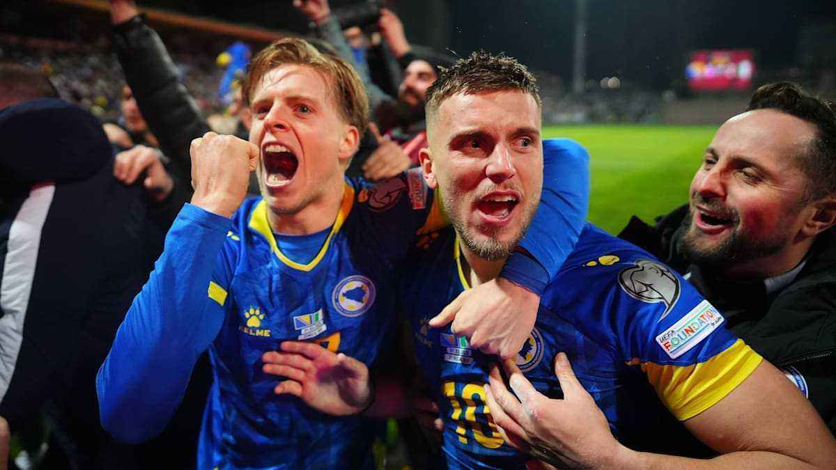 Bosnia stuns italy in thrilling euro qualification playoff