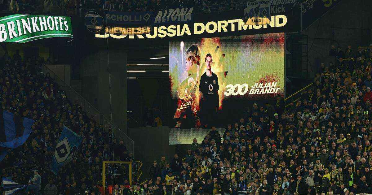 Brandt's milestone stymied: dortmund star's 300th appearance ends in disappointment