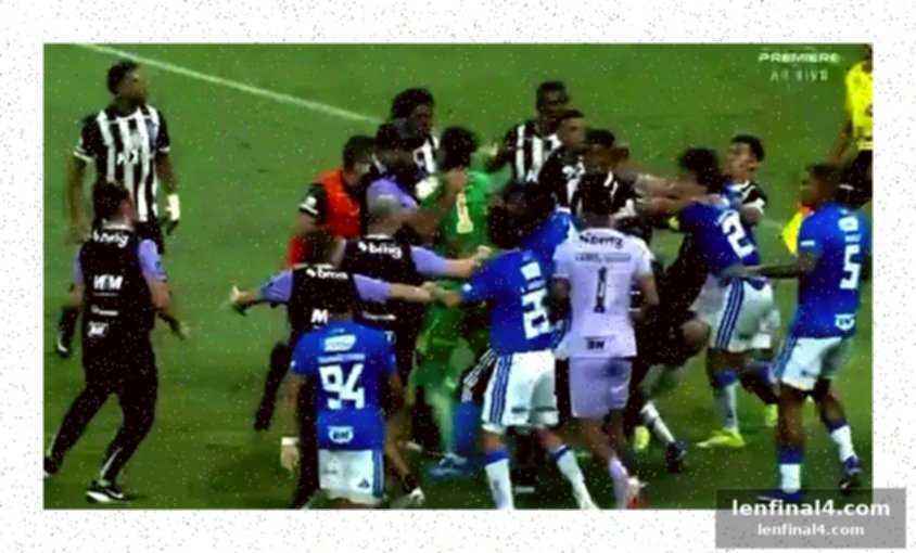 Mineiro championship final turns chaotic