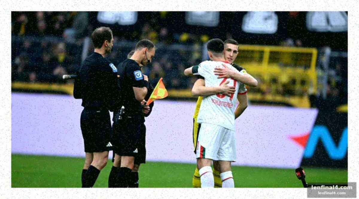 Rare moment: schlotterbeck brothers share the pitch as captains