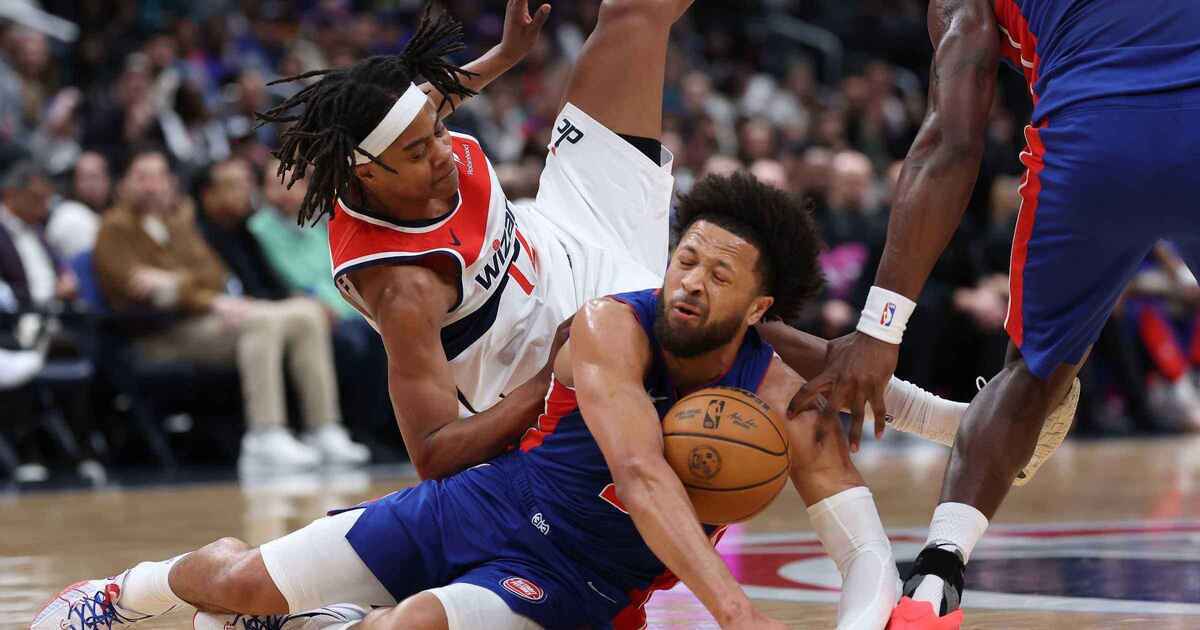 Cunningham collapses: pistons star facing two-week absence