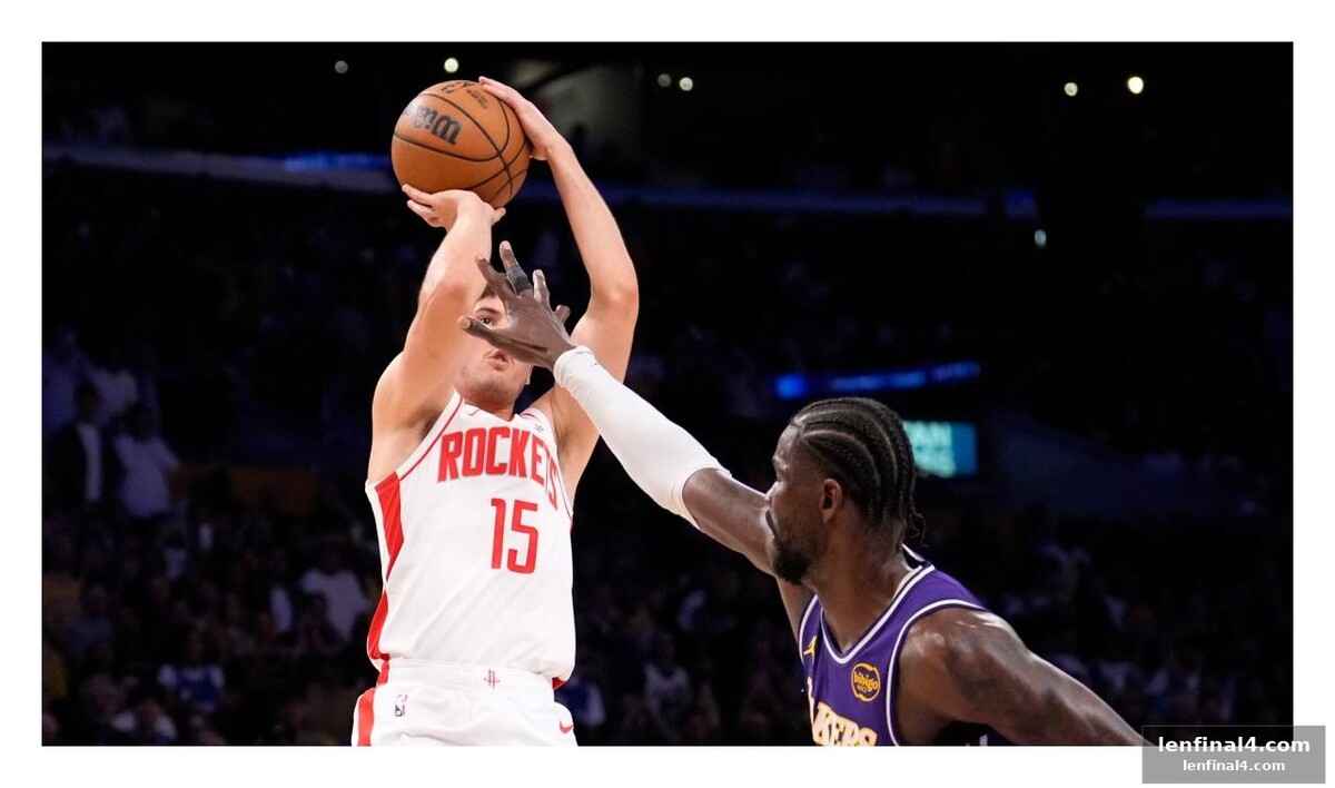 James subdued, rockets strike