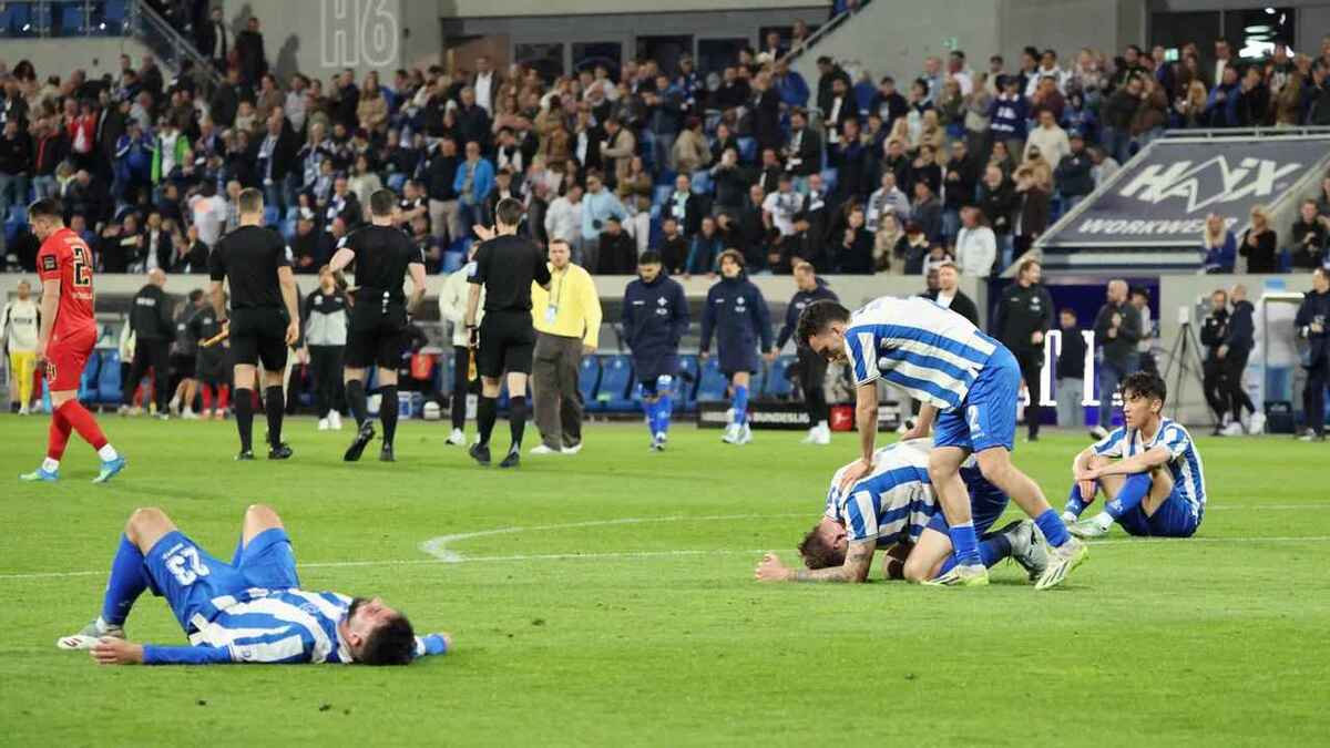 Darmstadt 98's emotional point falls short