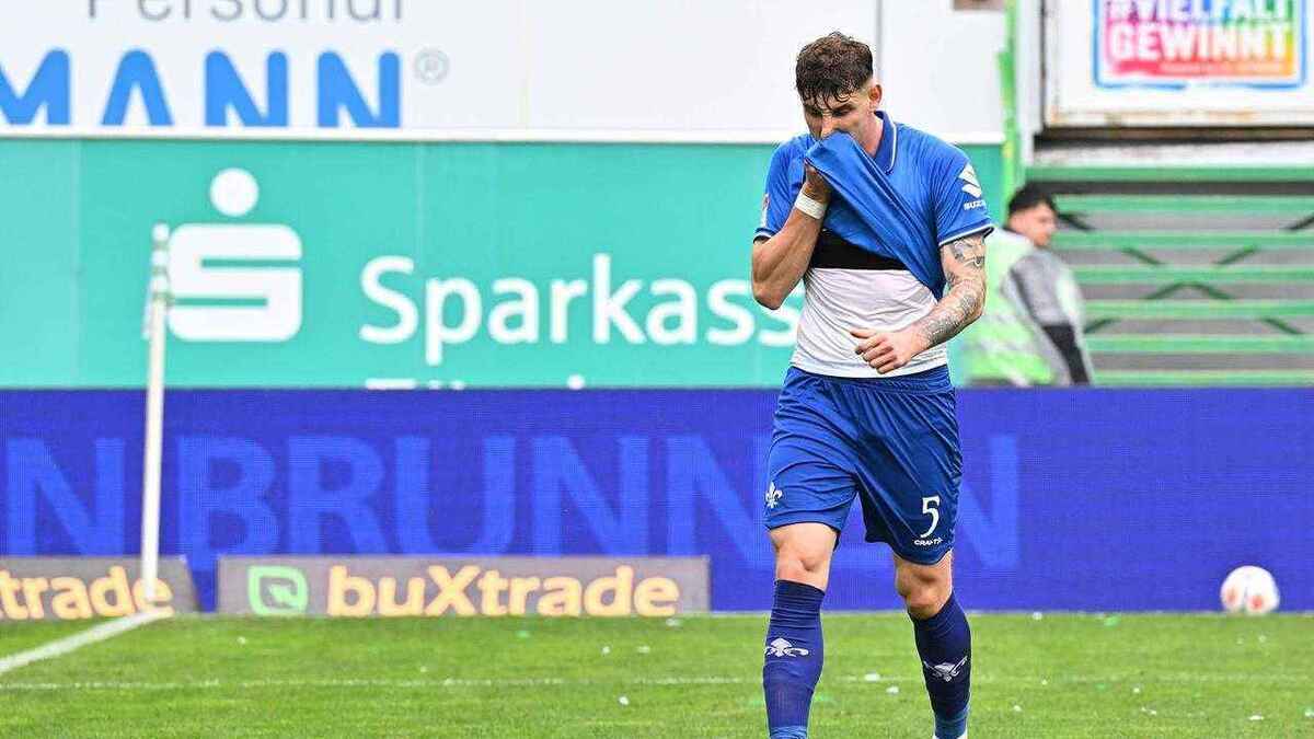 Darmstadt's ascent dream crushed in fürth – coach kohfeldt issues stark assessment
