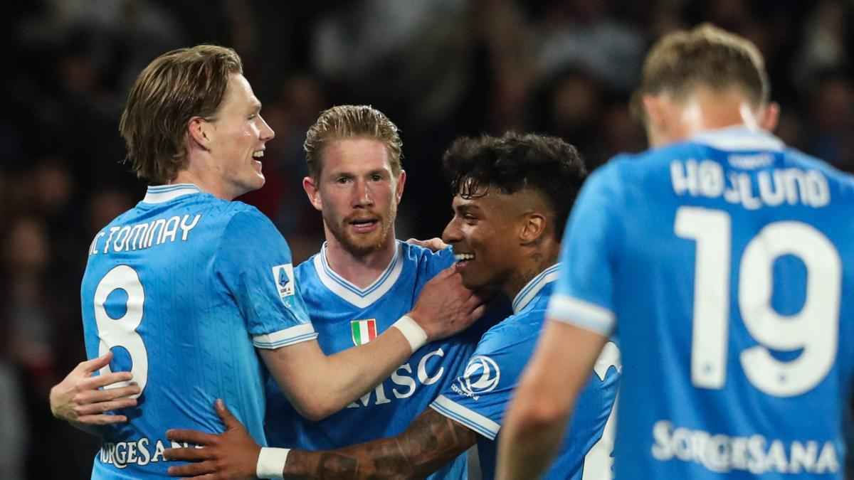 De bruyne breaks century mark: napoli goal fuels fantastical revival