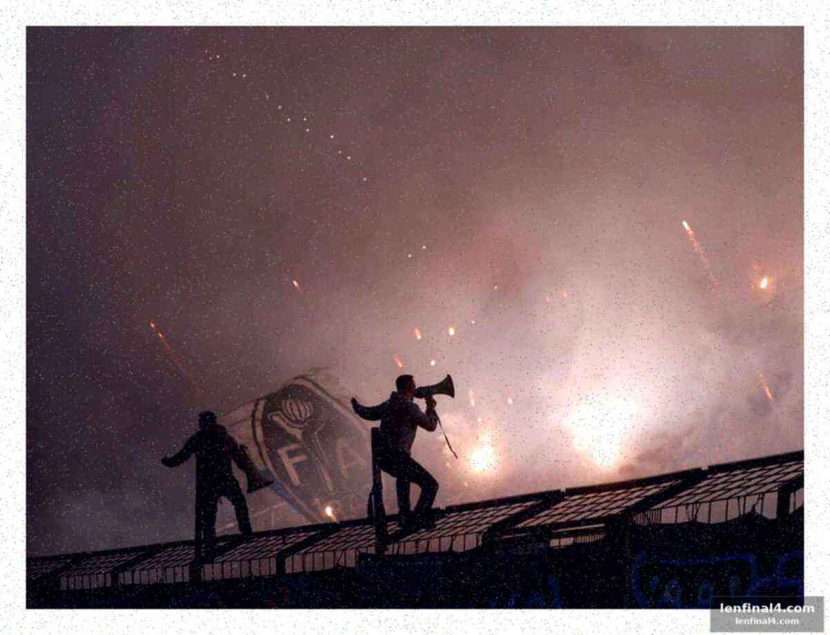 Visibility drops, pyro erupts during 1860 munich-aue match