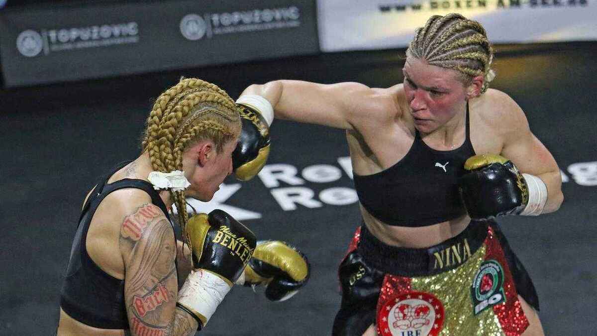 German boxer nina meinke defends world title with unanimous win