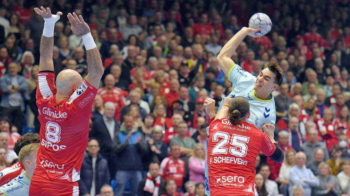 Gummersbach extends winning streak as hamburg edges out hannover in handball action