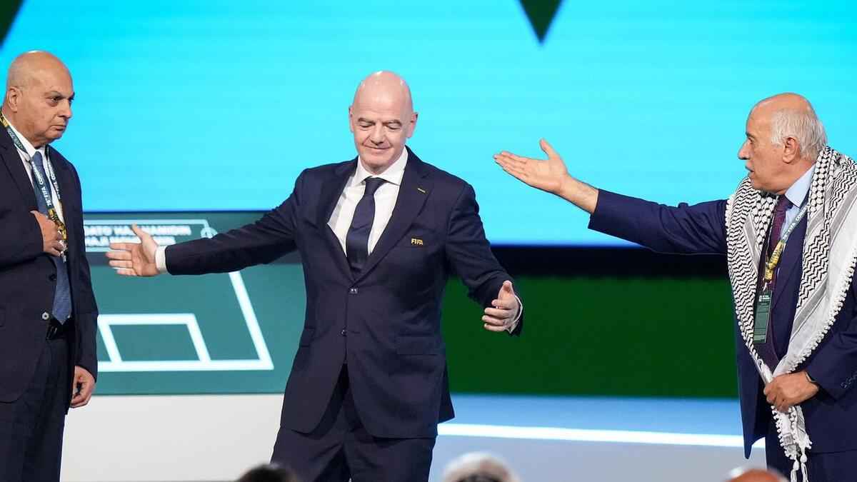 Infantino's mediation fails: fifa congress erupts in israel crisis