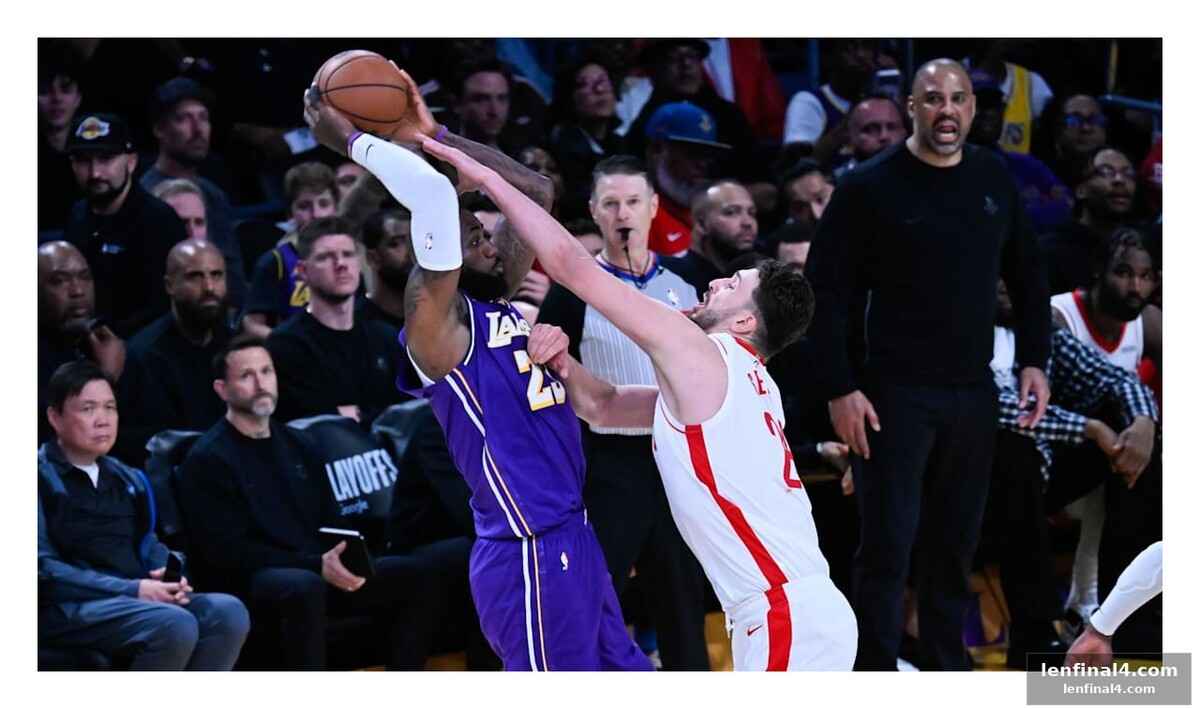 Rockets capitalize on lakers’ imprecision