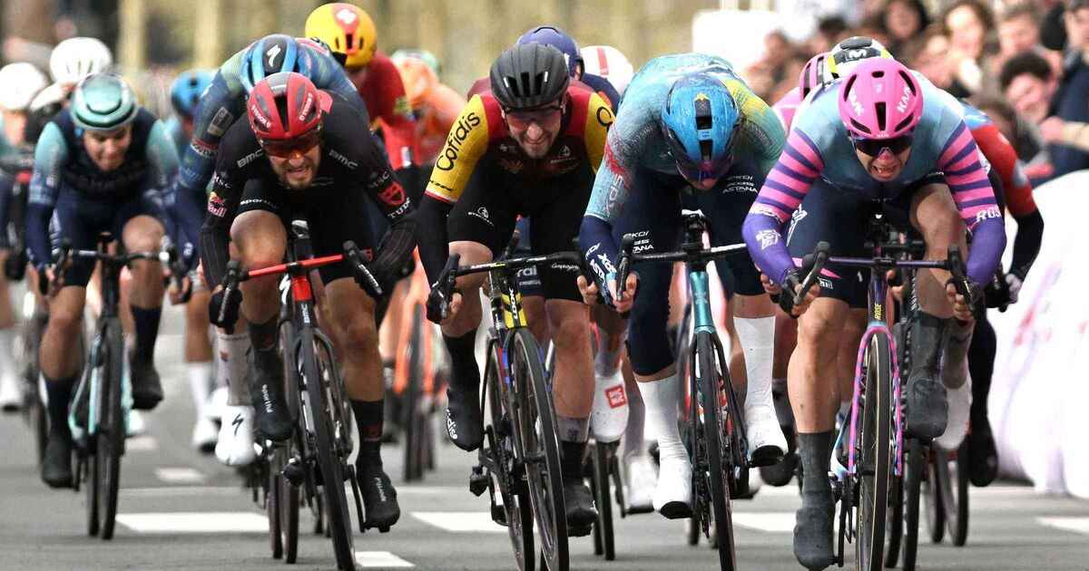 Kanter misses out on victory as groenewegen wins chaotic ronde van brugge