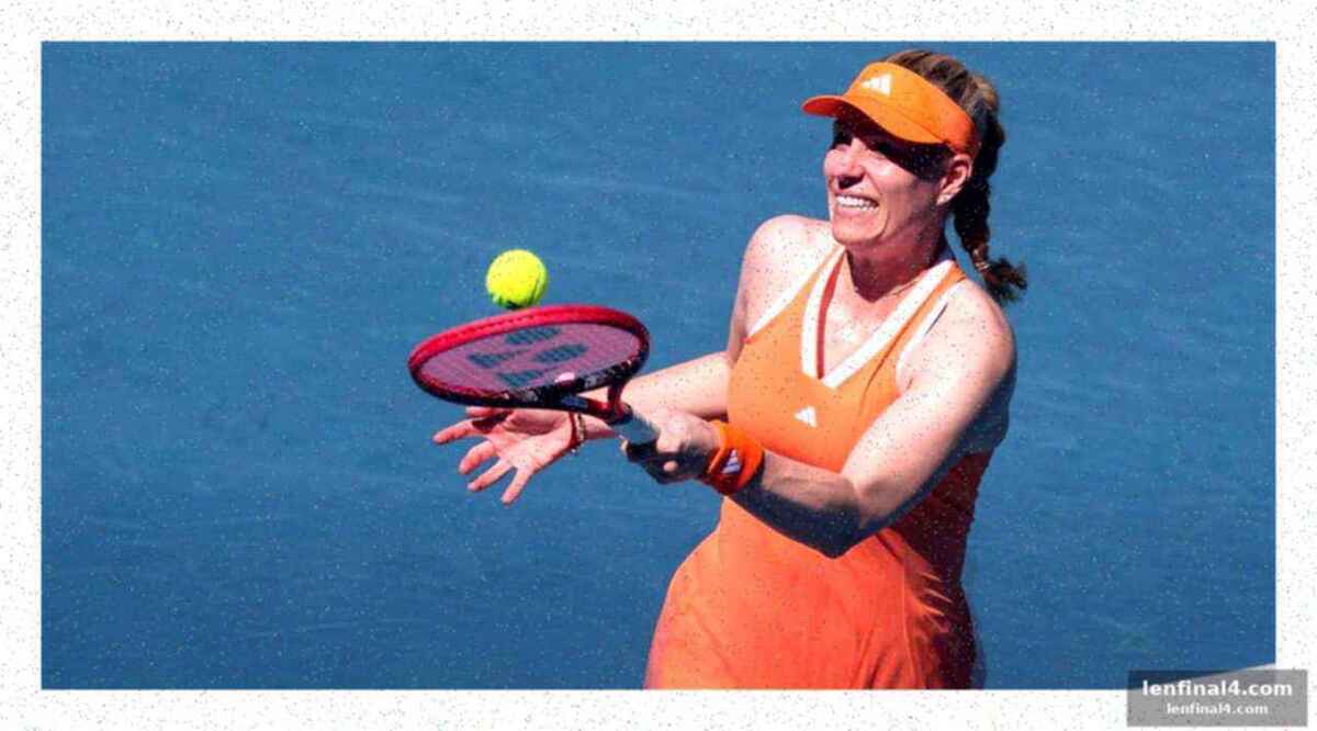 Kerber bids farewell in hometown