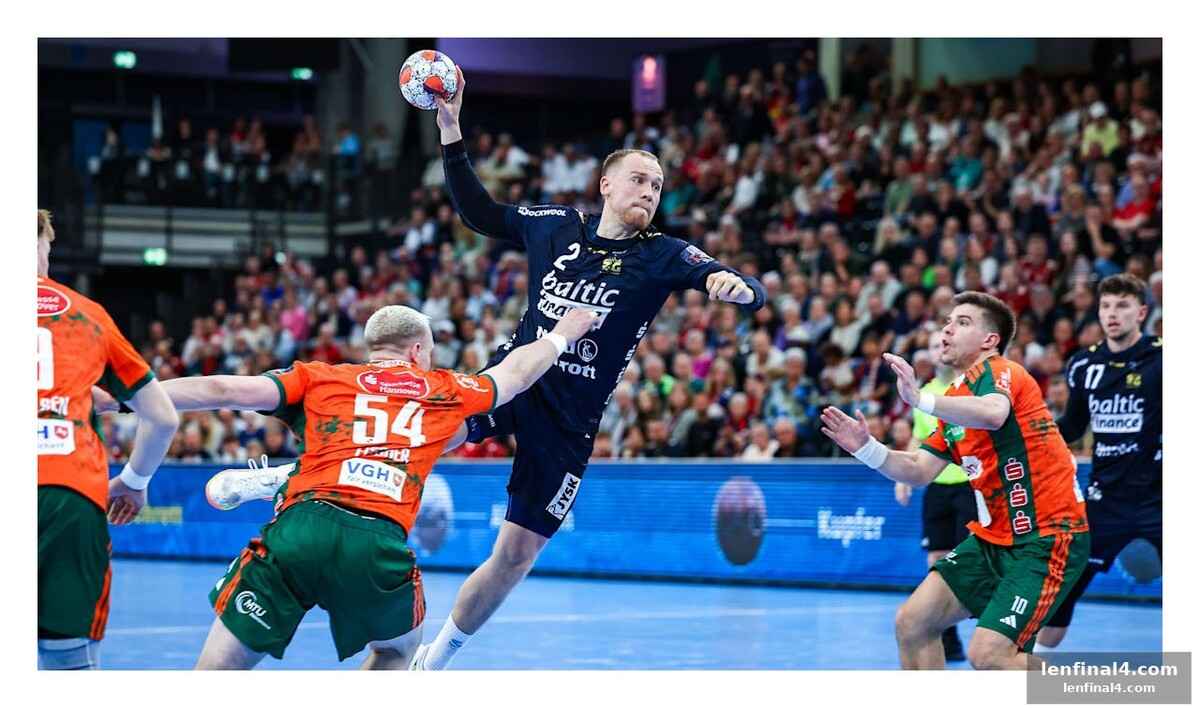Flensburg and hannover share the goal-fest