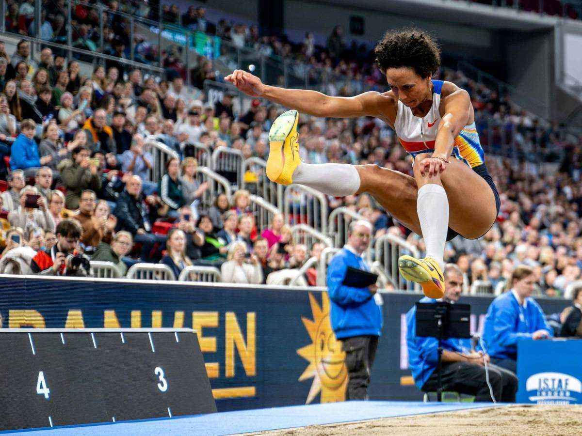 Mihambo falls short of berlin indoor title in thrilling race