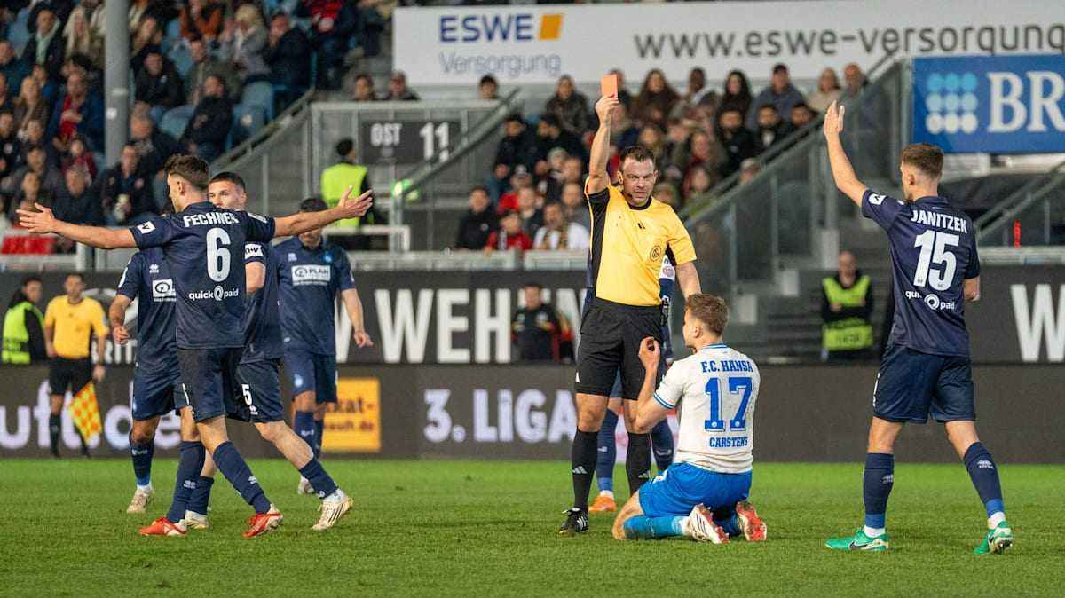Rostock's victory overshadowed by contentious calls