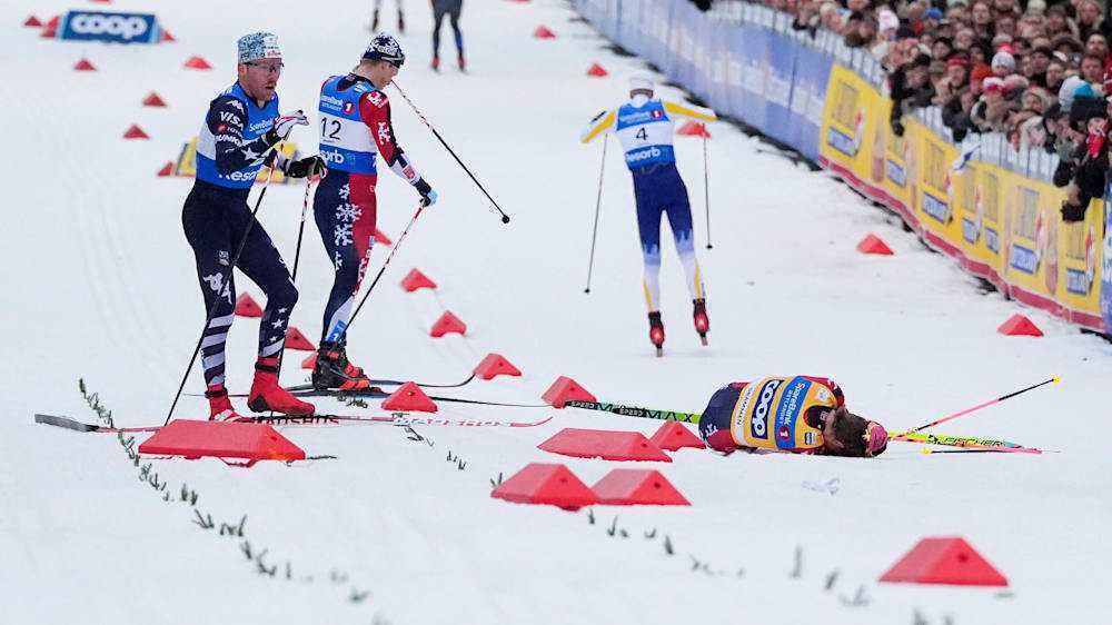 Rydzek, kläbo exit world cup drammen: crashes halt norwegian star's season