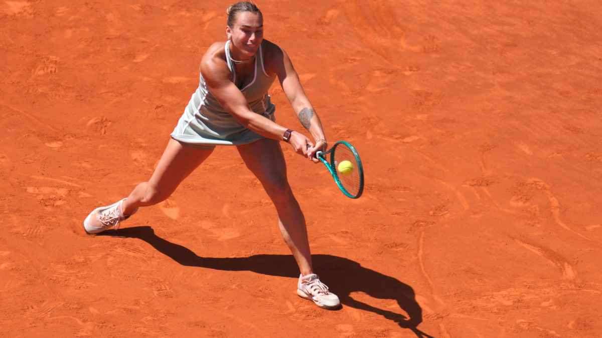 Sabalenka survives osaka scare in madrid thriller