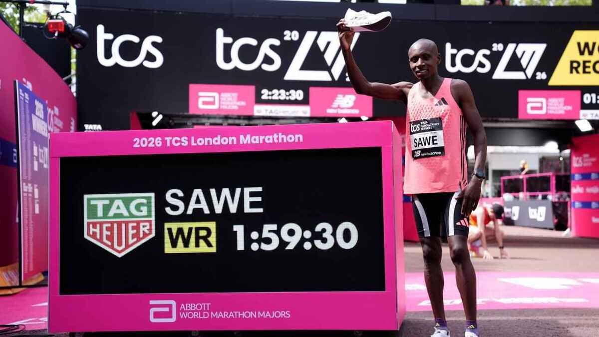 Sawe shatters marathon barrier in historic london victory