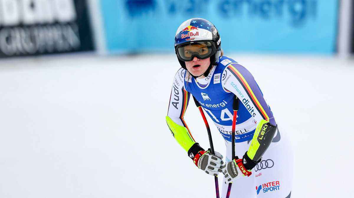 Shiffrin gains ground as aicher's world cup hopes dim