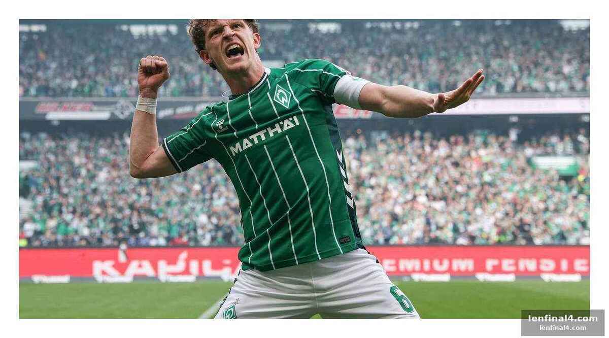 Facing stuttgart, bremen hang in the balance