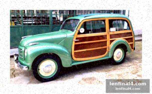 The italian spark: the fiat 500 giardiniera