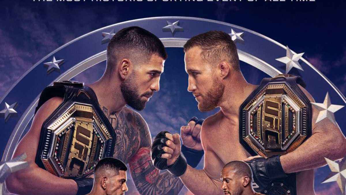 Trump's birthday brawl: ufc goes wild in the white house lawn