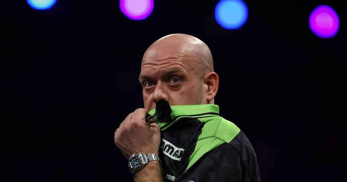 Van gerwen's form woes deepen as van der voort questions mentality